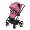Cybex Talos S Lux Pushchair Magnolia Pink, Black Frame -Cybex pushchairs cybex magnolia pink cybex talos s lux pushchair magnolia pink black frame 118147 44014
