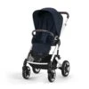 Cybex Talos S Lux Pushchair Ocean Blue, Silver Frame -Cybex pushchairs cybex ocean blue cybex talos s lux pushchair ocean blue silver frame 130773 77112