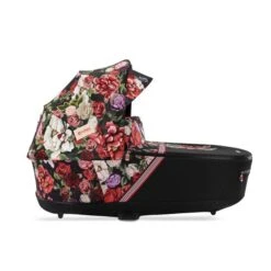 Cybex Priam V4 Lux Carry Cot Spring Blossom Dark -Cybex stroller carrycots cybex black cybex priam v4 lux carry cot spring blossom dark 126561 61363