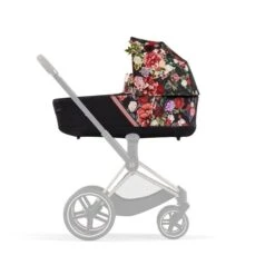 Cybex Priam V4 Lux Carry Cot Spring Blossom Dark -Cybex stroller carrycots cybex black cybex priam v4 lux carry cot spring blossom dark 126561 61364