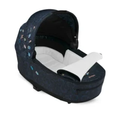 Cybex Priam Stroller Set Jewels Of Nature, Rose Gold Frame -Cybex stroller carrycots cybex dark blue cybex priam v4 lux carry cot jewels of nature 126953 62576 1