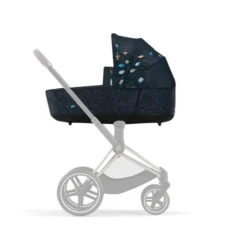 Cybex Priam V4 Lux Carry Cot Jewels Of Nature -Cybex stroller carrycots cybex dark blue cybex priam v4 lux carry cot jewels of nature 126953 62578