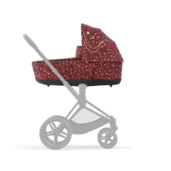 Cybex Priam V4 Lux Carrycot, Fashion Rockstar -Cybex stroller carrycots cybex dark red cybex priam v4 lux carrycot fashion rockstar 128466 67902