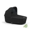 Cybex Priam V4 Lux Carry Cot Onyx Black -Cybex stroller carrycots cybex deep black cybex priam lux carry cot onyx black 128040 66827