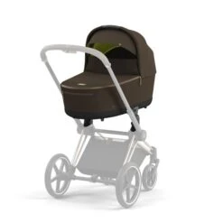 Cybex Priam V4 Lux Carry Cot Khaki Green -Cybex stroller carrycots cybex khaki green cybex priam v4 lux carry cot khaki green 126560 61371