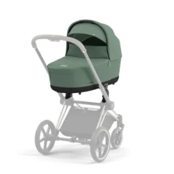 Cybex Priam V4 Lux Carrycot, Leaf Green -Cybex stroller carrycots cybex leaf green cybex priam v4 lux carrycot leaf green 130268 76629
