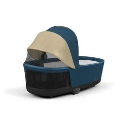 Cybex Priam V4 Lux Carry Cot, Mountain Blue -Cybex stroller carrycots cybex mountain blue cybex priam v4 lux carry cot mountain blue 126032 60534