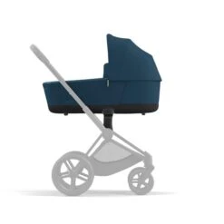 Cybex Priam V4 Lux Carry Cot, Mountain Blue -Cybex stroller carrycots cybex mountain blue cybex priam v4 lux carry cot mountain blue 126032 60535