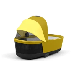 Cybex Priam V4 Lux Carry Cot, Mustard Yellow -Cybex stroller carrycots cybex mustard yellow cybex priam v4 lux carry cot mustard yellow 126031 60527
