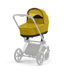 Cybex Priam V4 Lux Carry Cot, Mustard Yellow -Cybex stroller carrycots cybex mustard yellow cybex priam v4 lux carry cot mustard yellow 126031 60529
