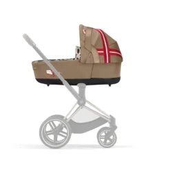 Cybex Priam Stroller Set Karolina Kurkova One Love, Rose Gold Frame -Cybex stroller carrycots cybex one love cybex priam v4 lux carry cot karolina kurkova one love 126744 62052