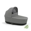 Cybex Priam V4 Lux Carrycot Pearl Grey -Cybex stroller carrycots cybex pearl grey cybex priam lux carrycot pearl grey 128518 67985