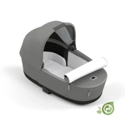 Cybex Priam V4 Lux Carrycot Pearl Grey 11 Cybex Priam V4 Lux Carrycot Pearl Grey -Cybex stroller carrycots cybex pearl grey cybex priam lux carrycot pearl grey 128518 67986