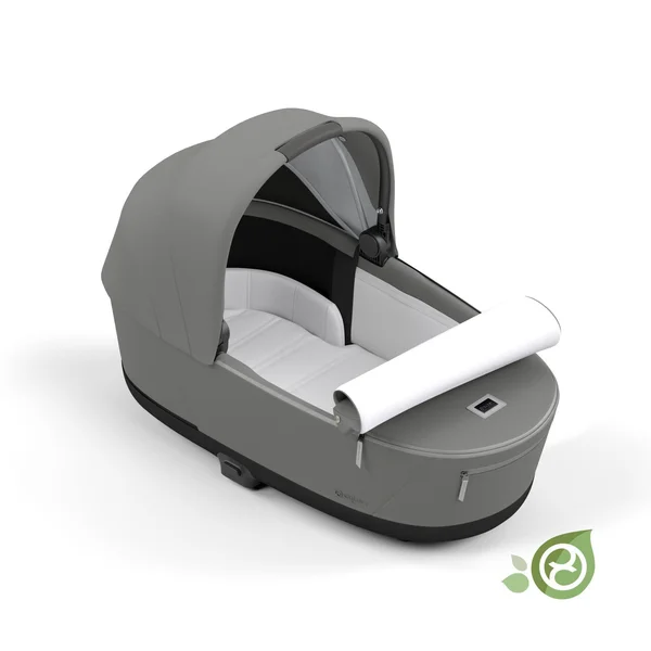 Cybex Priam V4 Lux Carrycot Pearl Grey 4 Cybex Priam V4 Lux Carrycot Pearl Grey - Image 2