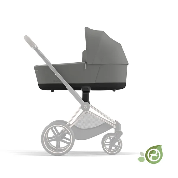 Cybex Priam V4 Lux Carrycot Pearl Grey 9 Cybex Priam V4 Lux Carrycot Pearl Grey - Image 7