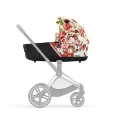 Cybex Priam Stroller Set Spring Blossom Light, Frame Rose Gold 19 Cybex Priam Stroller Set Spring Blossom Light, Frame Rose Gold -Cybex stroller carrycots cybex spring blossom light cybex priam v4 lux carry cot spring blossom light 126743 62050 1