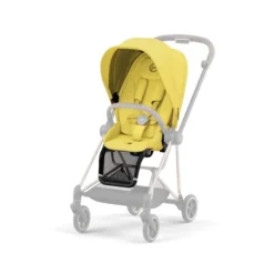 Cybex Mios V3 Pushchair Mustard Yellow, Rose Gold Frame -Cybex stroller seats cybex mustard yellow cybex mios v3 seat pack mustard yellow 126731 62020