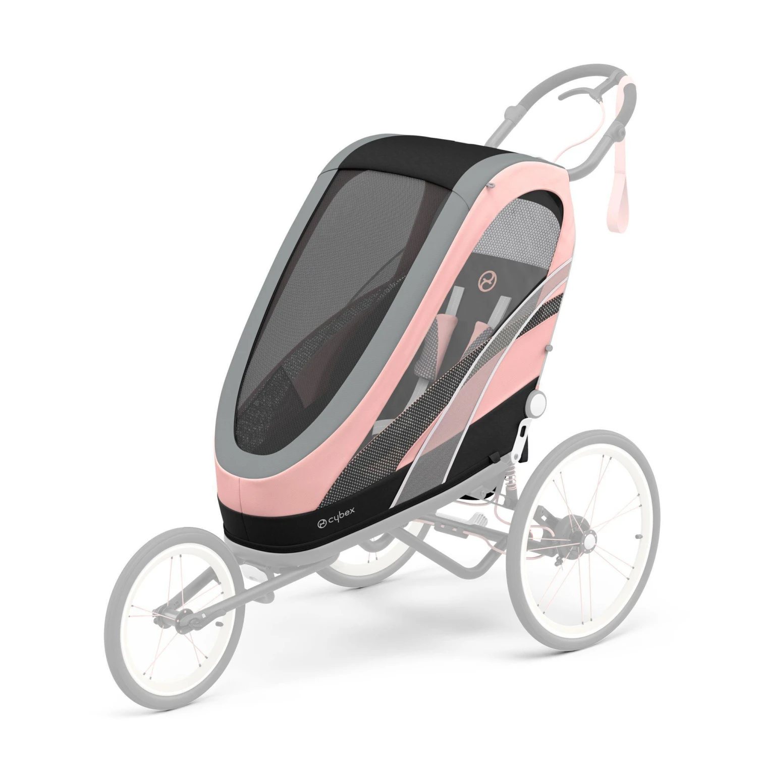 Cybex Zeno Seat Pack, Silver Pink 3 Cybex Zeno Seat Pack, Silver Pink