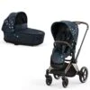 Cybex Priam Stroller Set Jewels Of Nature, Rose Gold Frame -Cybex stroller sets cybex dark blue cybex priam stroller set jewels of nature rose gold frame 127000 62607